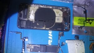 Ganti LCD + tombol iphone