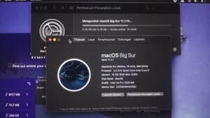 Downgrade dari Ventura ke Big Sur